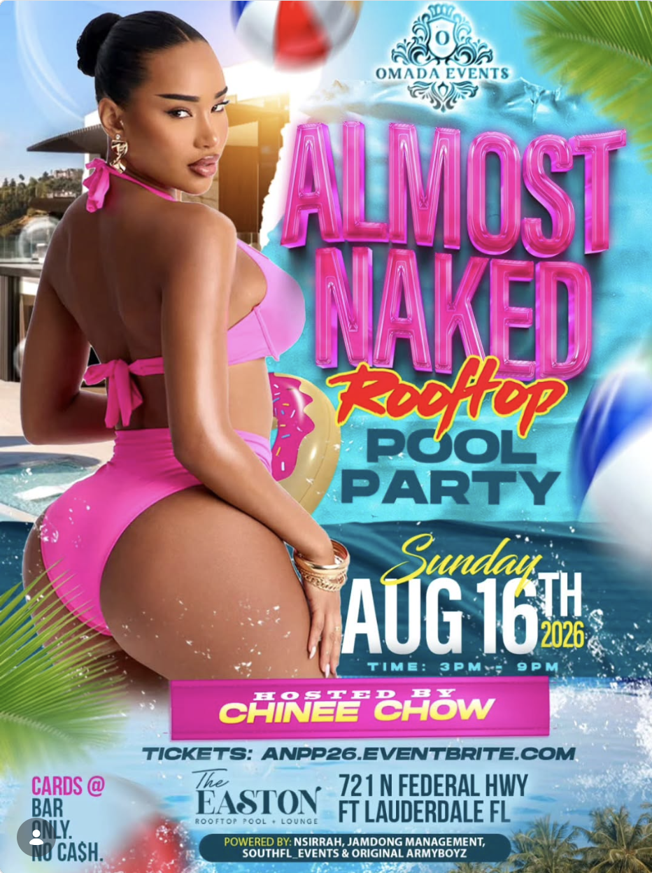 Almost Naked Rooftop Pool Party
