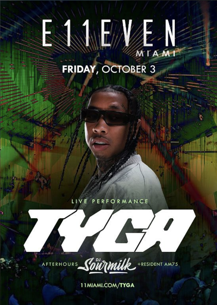 TYGA LIVE at 11Miami