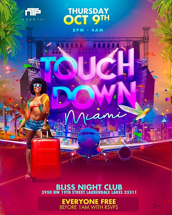 TOUCH DOWN MIAMI - Miami Carnival
