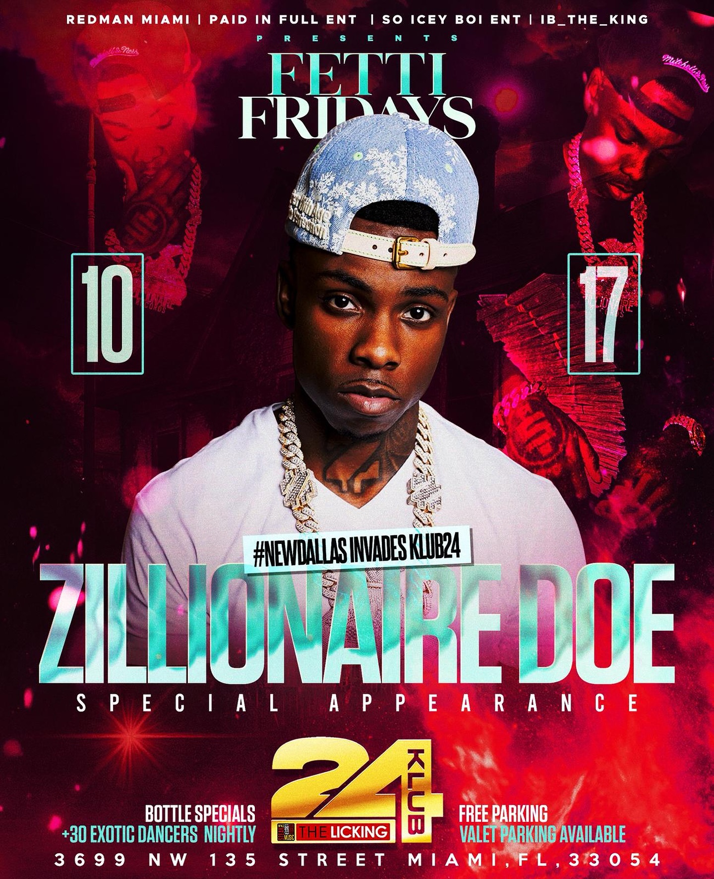 FETTI FRIDAYS - Zillionaire Doe Performing Live