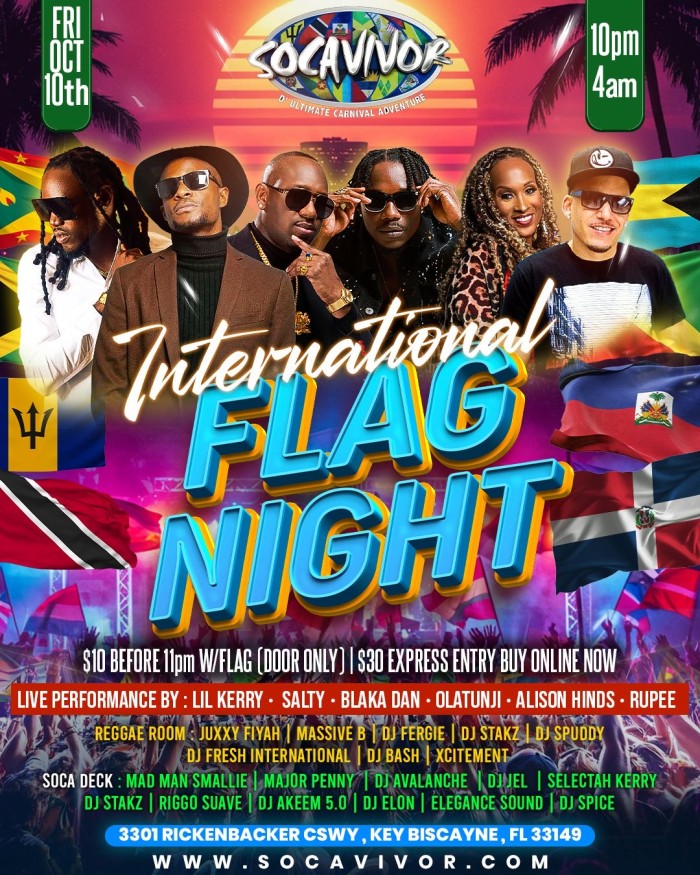 International Flag Night - Miami Carnival 