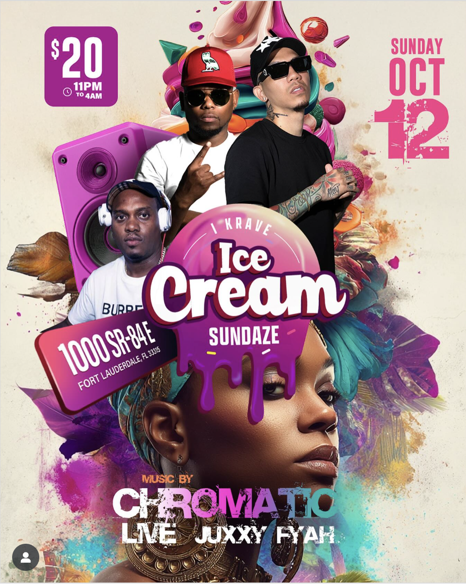 ICECREAM SUNDAZE – MIAMI CARNIVAL EDITION