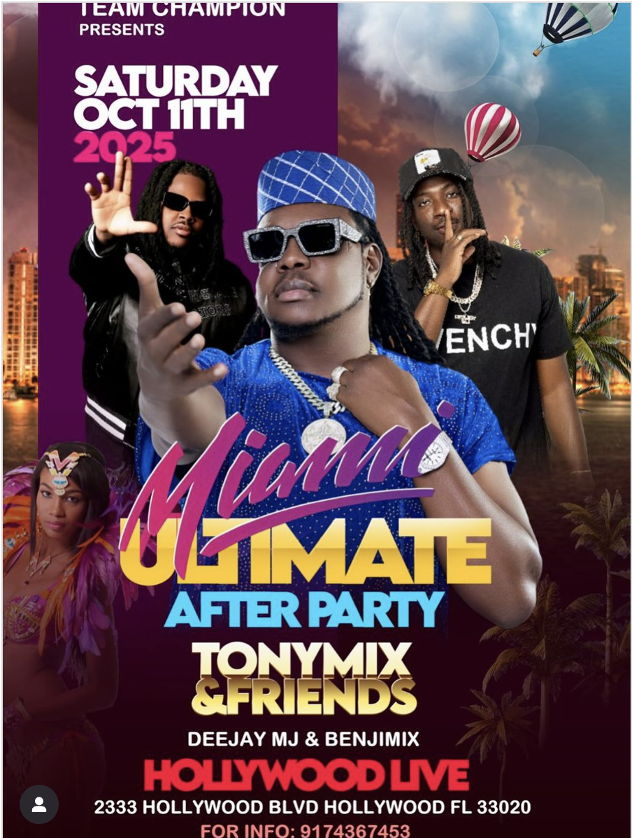 Miami Ultimate After Party - Tony Mix
