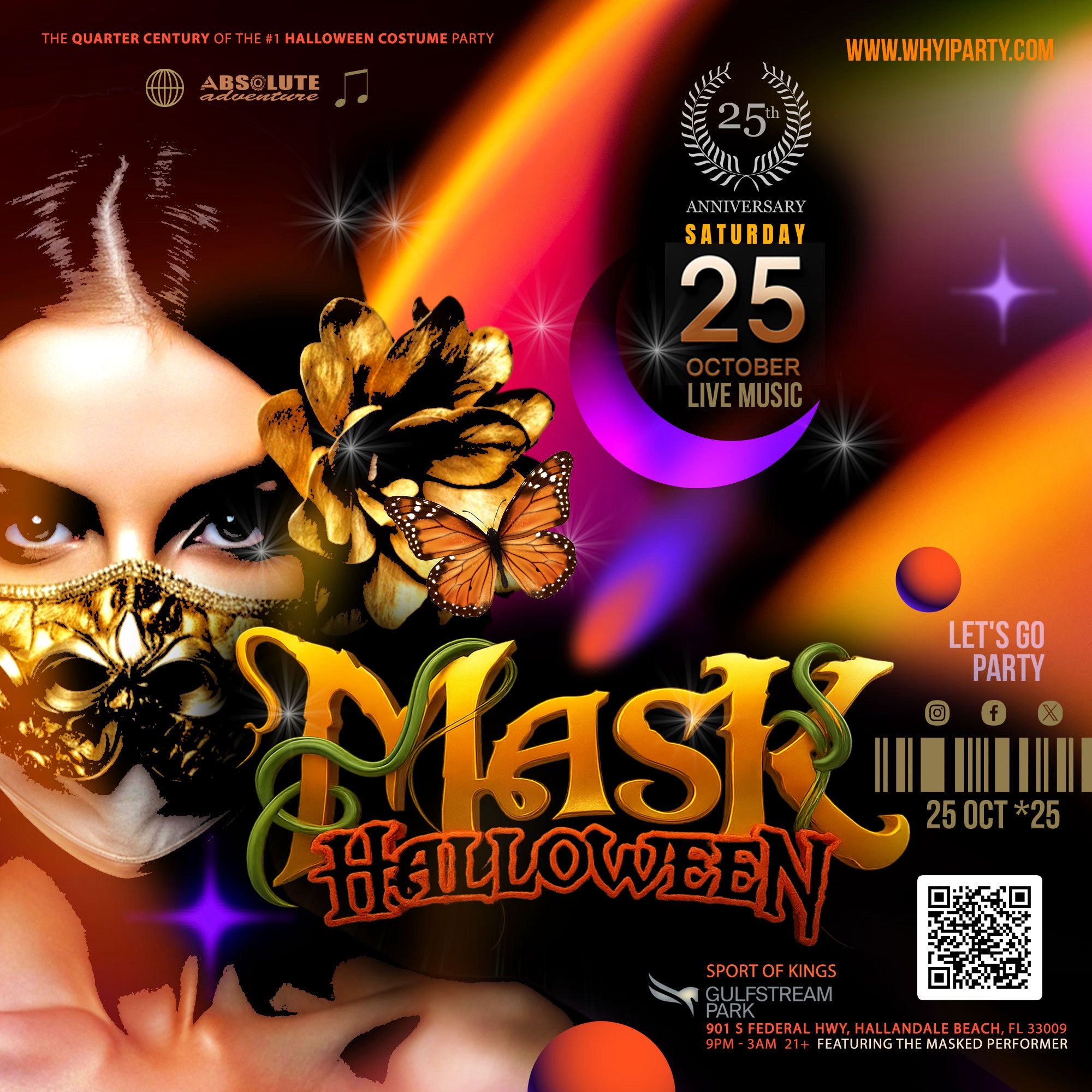 Mask Halloween Party