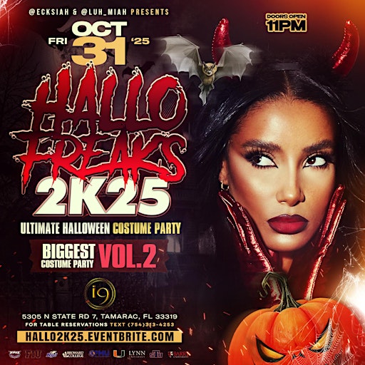 HALLOFREAKS 2K25 (HALLOWEEN PARTY)
