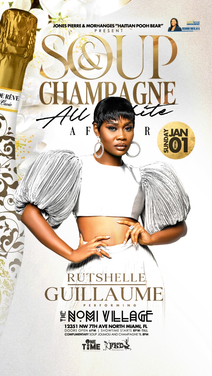 7th Annual • Soup and Champagne • All White Affair