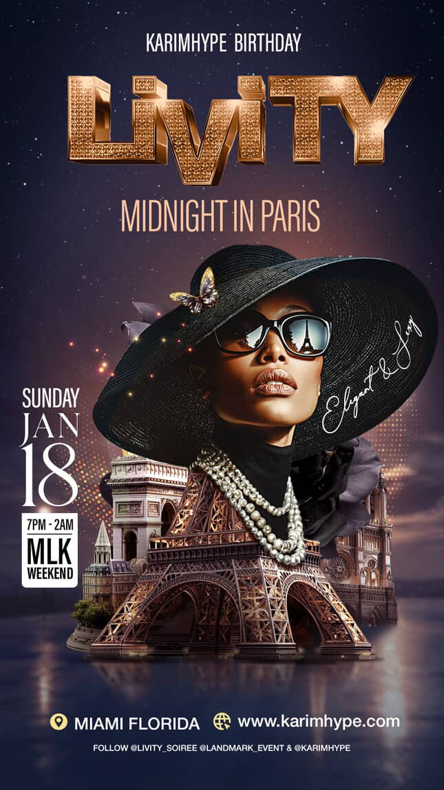 Karimhype birthday - Livity Midnight Paris
